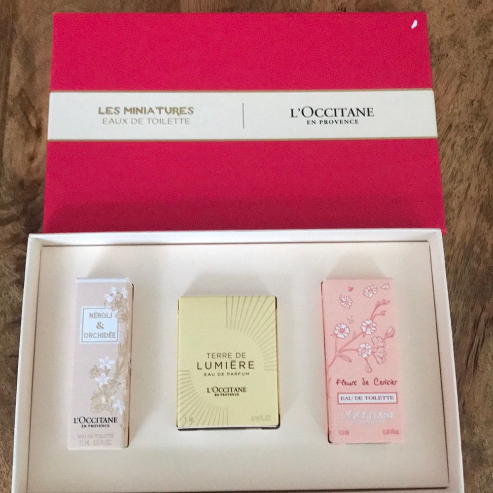 L’occitane en Provence miniature perfumes